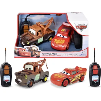 Jada Cars RC Twin Pack Blesk McQueen a…
