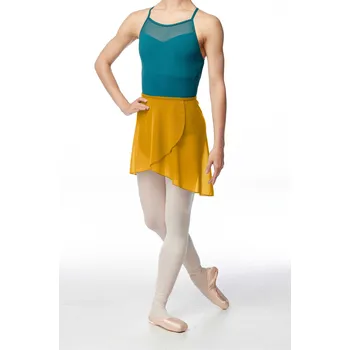 Dámská sukně Lulli,Lisa zavinovací sukýnka LUB857, žlutá XS.S