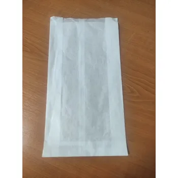 Pytle na odpadky Sáčky papírové svačinové - bílé