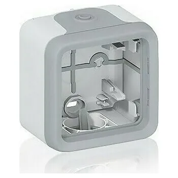 vypínač Legrand Plexo IP55 nástěnná krabice šedá 69651