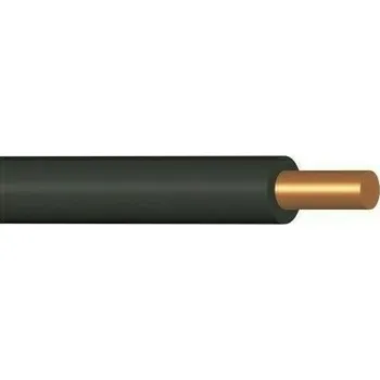 elektrický kabel Vodič H07V-U (CY) černá 2,5 mm2