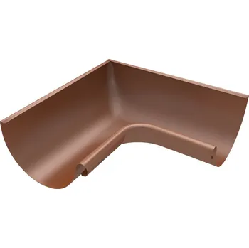 okap Roh žlabu lisovaný vnitřní DEKRAIN ROBUST 330 RAL 8004 cihlově červená