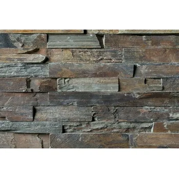 Obklad Obklad kamenný lepený DEKSTONE N 3002 Multicolour Slate břidlice plošný 550×150 mm rustikální