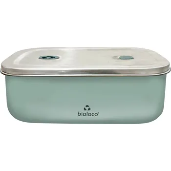 Svačinový box Bioloco Nerezový svačinový box (800 ml) - Mint