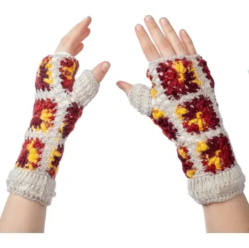 Rukavice Vlněné bezprstové rukavice Jendela Panauti, VÝPRODEJ, SLEVA nátepníky