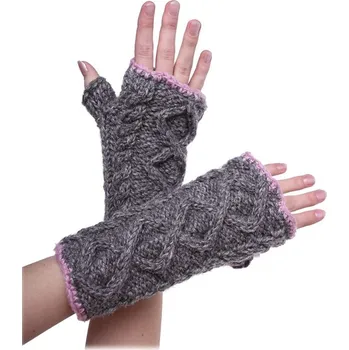 Rukavice Vlněné bezprstové rukavice Suam Latif