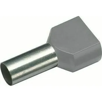 Dutinka lisovací izolovaná dvojitá Cimco 2× 4 mm2 12 mm 100 ks/bal.