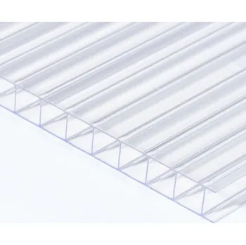 Průsvitná krytina Deska polykarbonátová dutinková MULTICLEAR 10 BOX 2 WALL 2UV čirá 1250×7000 mm