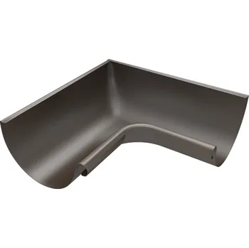 okap Roh žlabu lisovaný vnitřní DEKRAIN ROBUST 250 RAL 8014 Testa di Moro