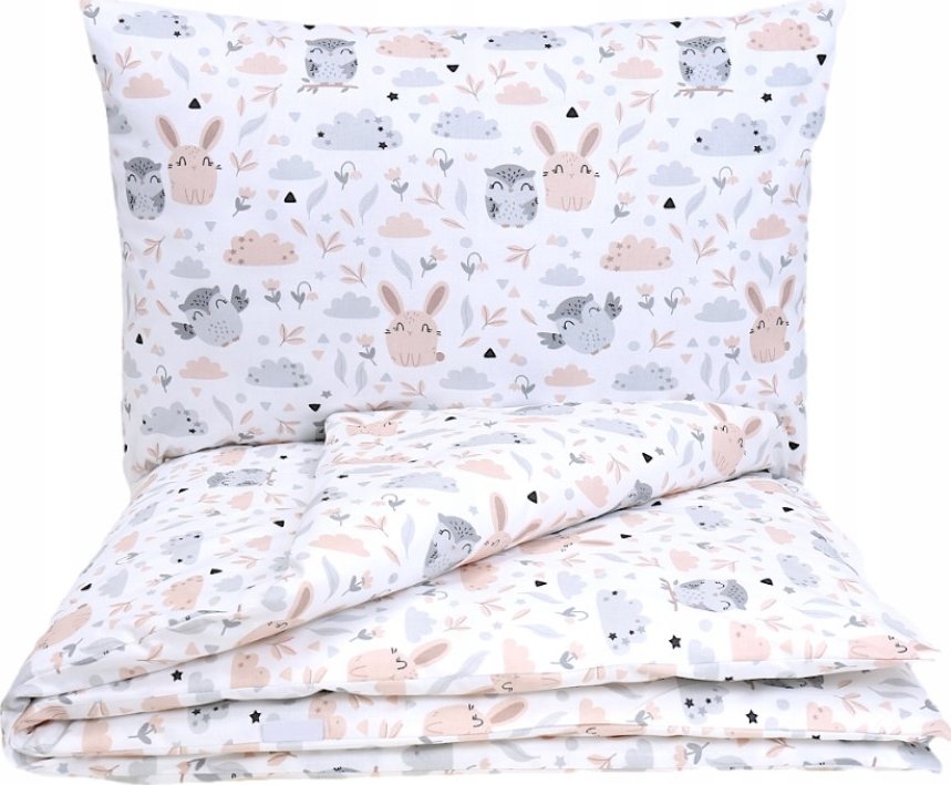 Parure De Lit Pour Bébé Et Fille - 100 X 135 Cm + 40 X 60 Cm - 100