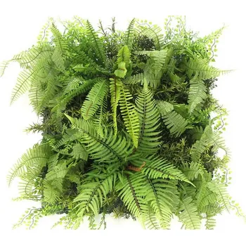 umělá květina Umělá živá zelená stěna PRALES, 50 x 50cm, plocha 0,25m2