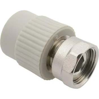 Vodovodní potrubí Přechodka PP-R s kovovou převlečnou matkou D20×1/2"