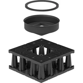 revizní šachta Šachta kontrolní Fränkische Quadrocontrol ST-S 800×800×1 670 mm 2 a 1/2 vrstvá