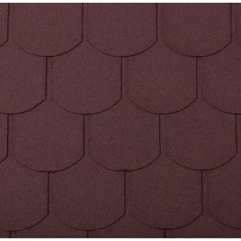 asfaltová šindel Samolepicí asfaltový šindel UNI STRONG diamant červená