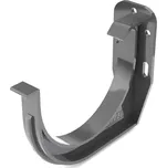 Plastový žlabový hák čelní PVC 75 mm antracit