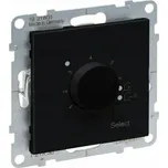 Termostat otočný prostorový Legrand Suno černá