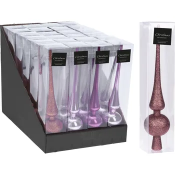Vánoční ozdoba Špice na vánoční stromek 29 cm mix barev