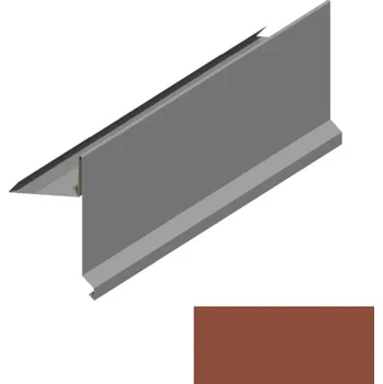 Střecha Závětrná lišta RS360SS SP&nbsp;25 2M264 cihlově hnědá