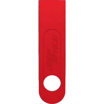 Cyklistické kalhoty FLAXTA - DEEP SPACE Silicon Goggle Clip Red