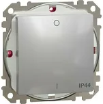 Spínač řazení 2 Schneider Sedna Design IP 44 aluminium