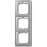 Rámeček ABB Future trojnásobný ušlechtilá ocel