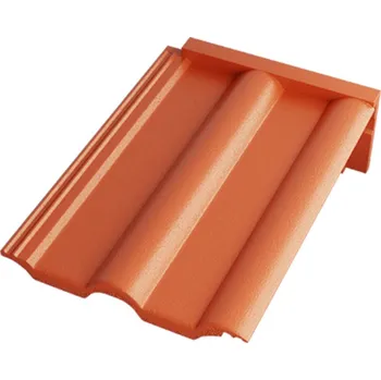 betonová krytina Taška pultová Betonpres Exclusiv cihlově červená