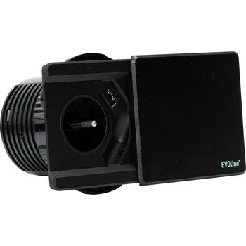 Elektrická zásuvka Zásuvka vestavná EVOline Square80