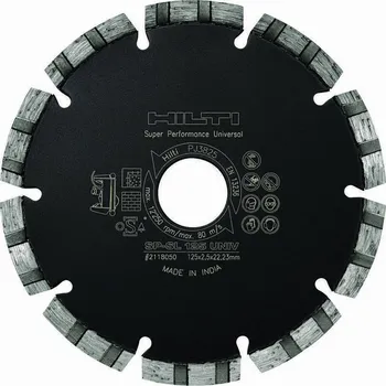 Řezný kotouč Kotouč DIA Hilti SP-SL Universal 125×22,23×2,5×7 mm