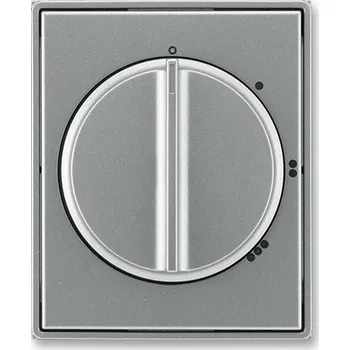 vypínač a zásuvka Kryt spínač otočný trojstupňový ABB Time ocelová