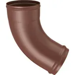 Koleno výtokové DEKRAIN ROBUST 100 RAL 3009 ocelově červená