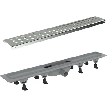 sprchový žlab Žlab sprchový plastový WECCO Rastr 950 mm včetně roštu