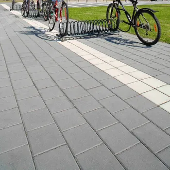 Venkovní dlažba Dlažba betonová BEST KARO standard antracit výška 60 mm