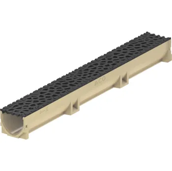 Odvodňovací žlab Žlab s litinovým roštem ACO Euroline Voronoi 1,0 m