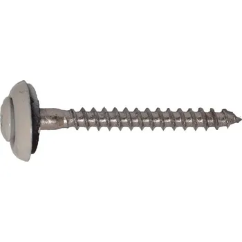 Šroub Šroub klemp. GUNNEX INOX S15 T20 4,5×45 mm RAL 9002 25 ks