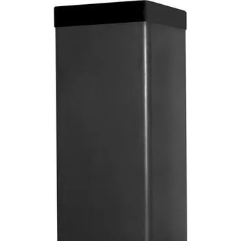Plot Sloupek poplastovaný DŘEVOplus antracit 60×60 mm 1 m řez