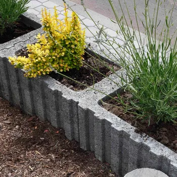 plotová tvarovka Tvárnice svahová BEST KASKADA II standard mezerovitá přírodní 300×400×250 mm