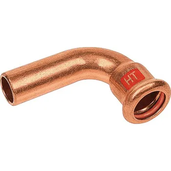 Vodovodní potrubí Oblouk 90° Sanha PRESS SOLAR Cu 22 MF 12001A