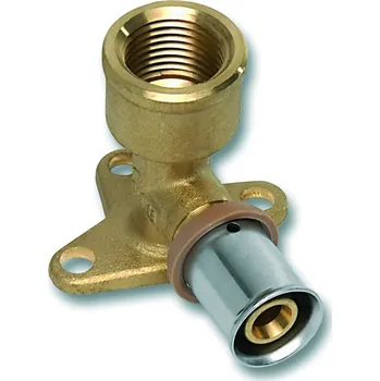 Vodovodní potrubí Koleno nástěnné Sanha 3fit-Press 16×1/2" vnitřní závit