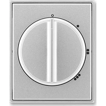 Kryt spínač otočný trojstupňový ABB Time titanová