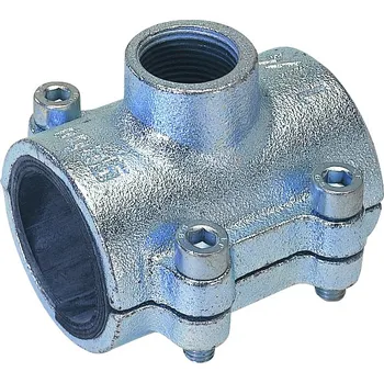 Vodovodní potrubí Třmen s navrtávkou pro PE GEBO QUICK ANB 63×1"