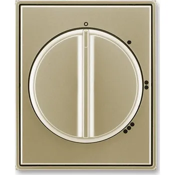 vypínač a zásuvka Kryt spínač otočný trojstupňový ABB Time šampaňská