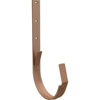 okap DEK Hák žlabový dlouhý DEKRAIN ROBUST 250 RAL 8004 cihlově červená