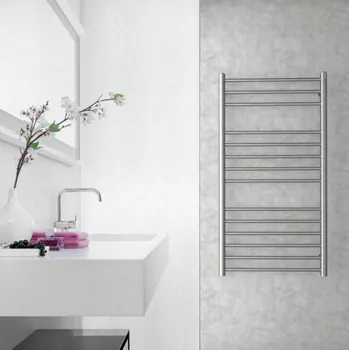 Radiátor Radiátor trubkový Zehnder Bluebell BLU 532×600 mm nerezová kartáčovaná ocel