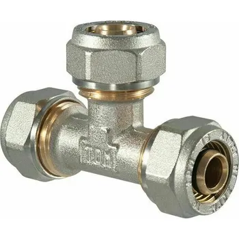 Vodovodní potrubí T-kus svěrný TDM 20×16×20