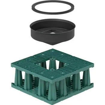 revizní šachta Šachta kontrolní Fränkische QuadroControl ST-A 800×800×350 mm 1/2 vrstvá