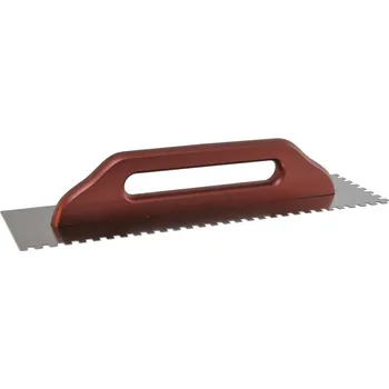 Zednické hladítko Hladítko nerezové zubové DEK HN60 DR 130×480 mm zuby 8 mm