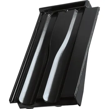 Střecha TONDACH Taška krajní pravá Tondach Renoton 11 glazura amadeus černá