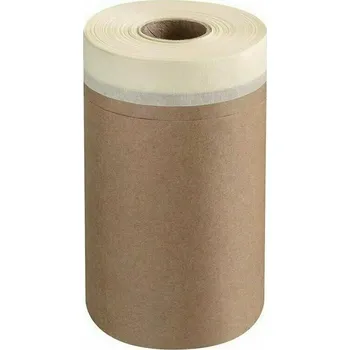 Zakrývací fólie na malování Papír zakrývací s páskou Color Expert CoverMask 0,18×20 m