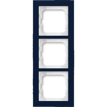 vypínač Rámeček ABB Busch-axcent trojnásobný sklo fialové