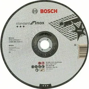 Řezný kotouč Kotouč řezný Bosch Standard for Inox 230×1,9 mm